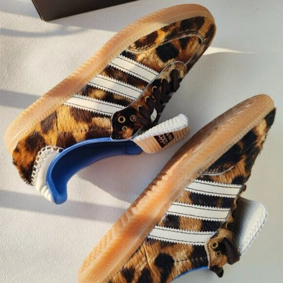 Adidas x Wales Bonner Samba Pony Leopard Print Women's - Picture 3 of 10